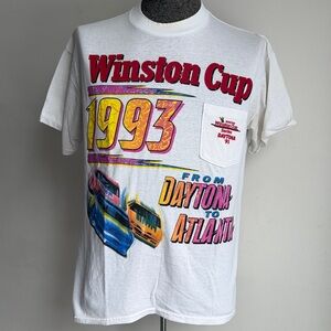 1993 NASCAR Winston Cup From Daytona to Atlanta Graphic T-Shirt